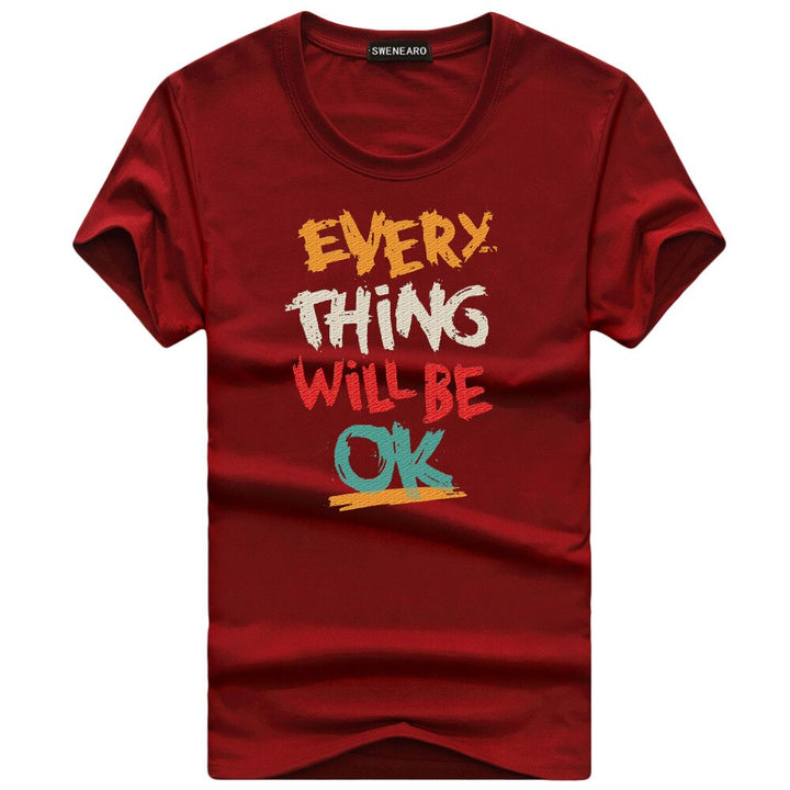 Everything Will Be Okay Short Sleeve T-Shirt