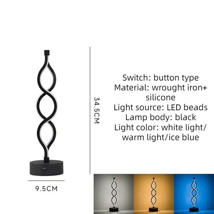 Rechargeable Seaweed Desk Lamp