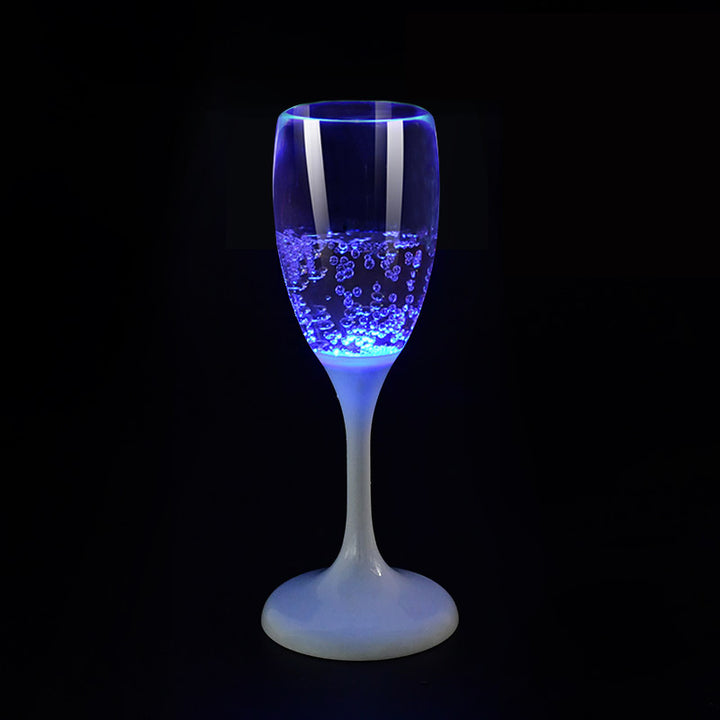 Creative Water Sensing Wedding luminous Glasses cup Party Supplies Novelty LED Light Up Wine bottles for Party Club Bar Drinking