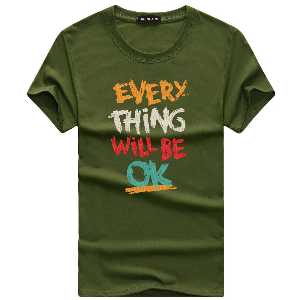 Everything Will Be Okay Short Sleeve T-Shirt