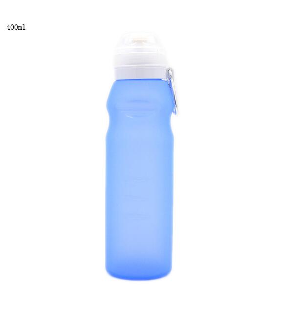 600ml Silicone Travel Water Bottle