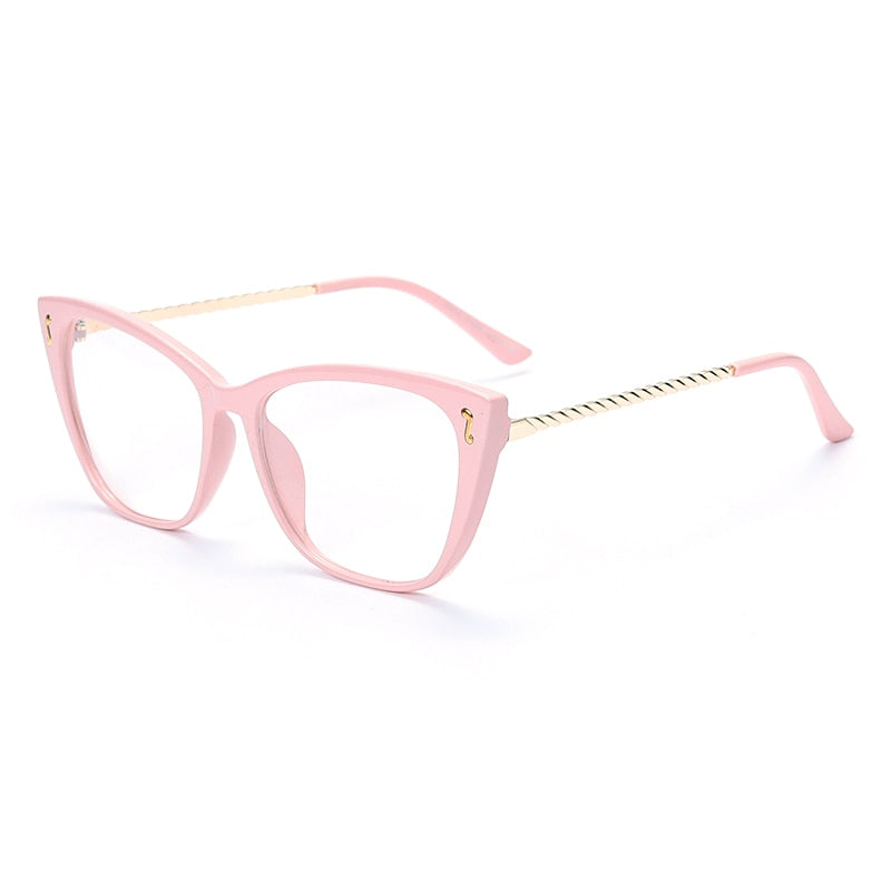 Woman’s Cat Eye Frame Glasses