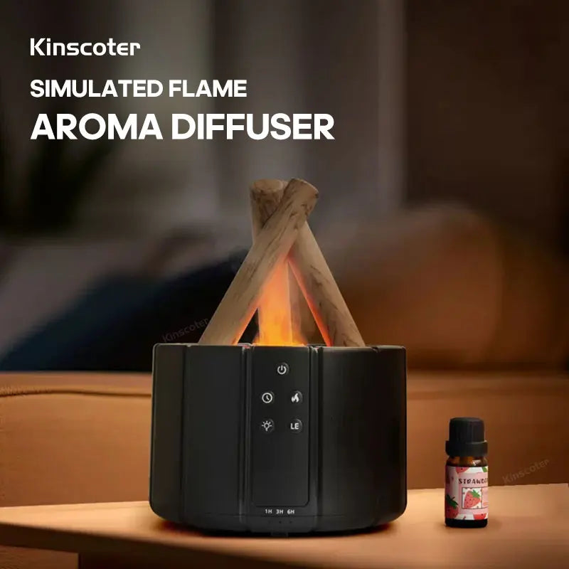 Ultrasonic LED Essential Oil Humidifier