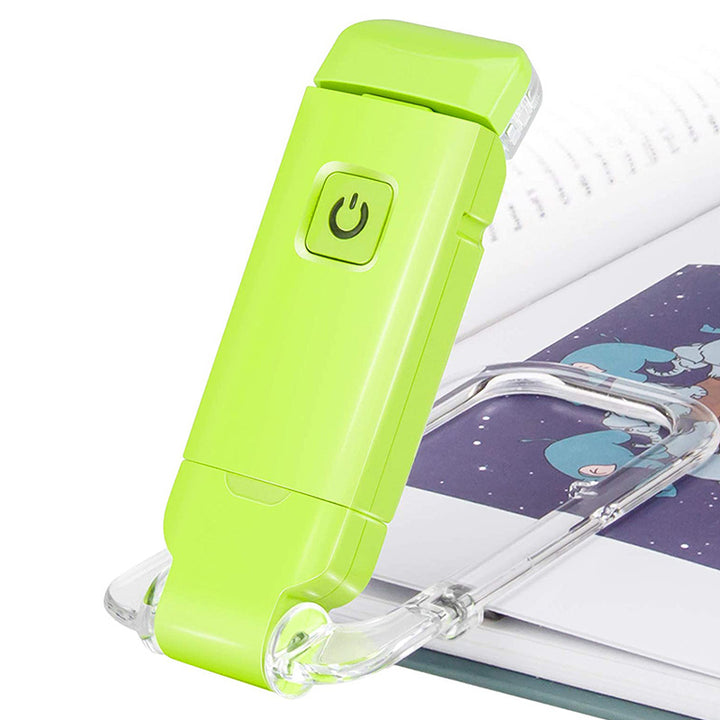 USB Mini Eye Protection Folding Book Clip Light Portable Reading Light Simple Eye Protection Reading Light for Students