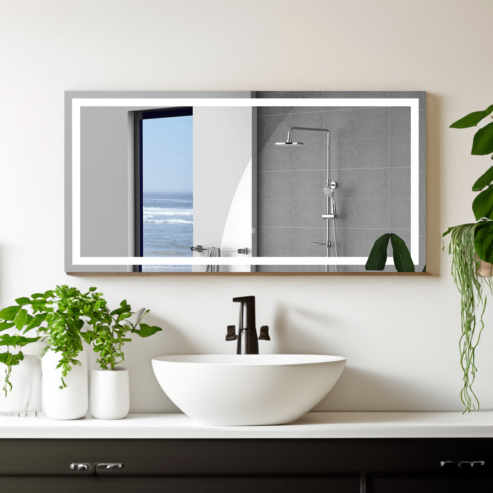 Anti-Fog LED Bathroom Mirror