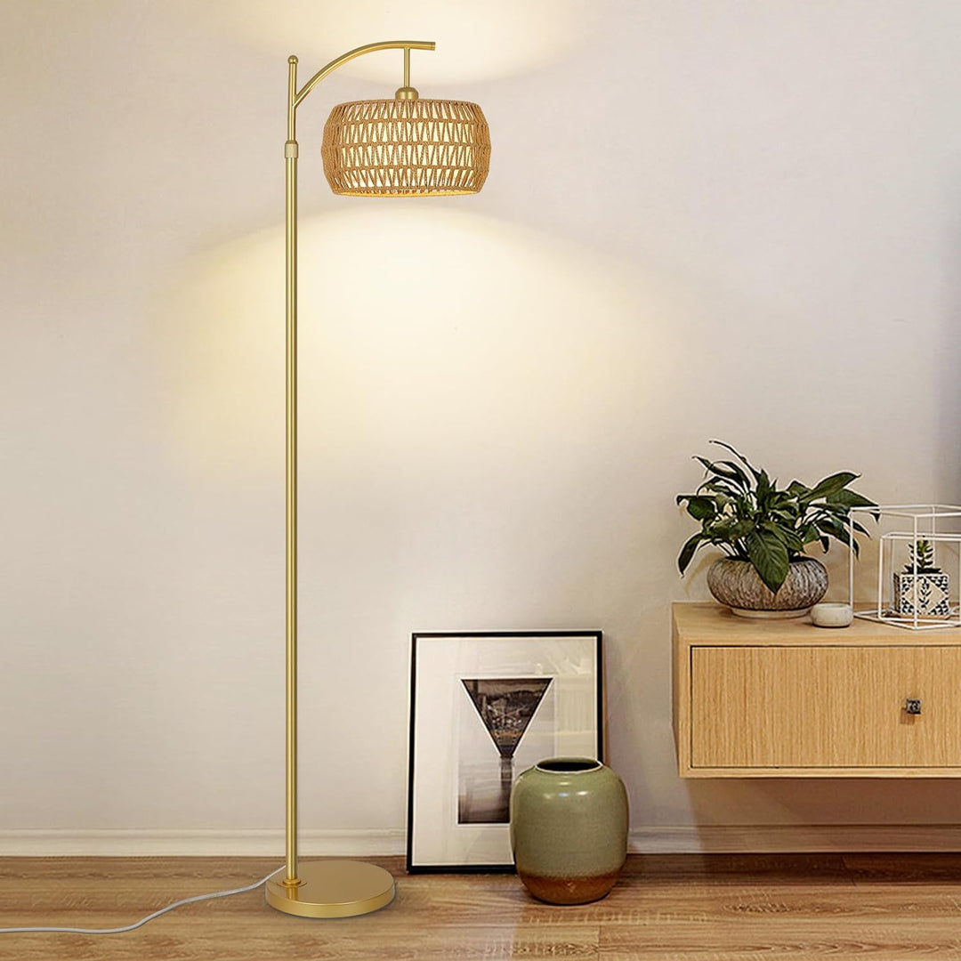 Gold 3-Color Dimmable LED Lamp