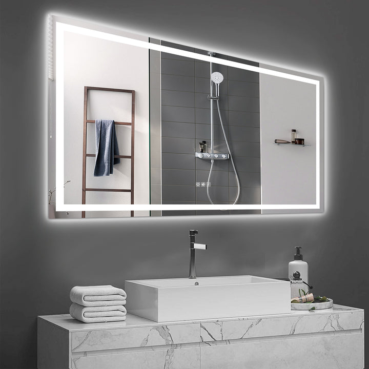 Anti-Fog LED Bathroom Mirror