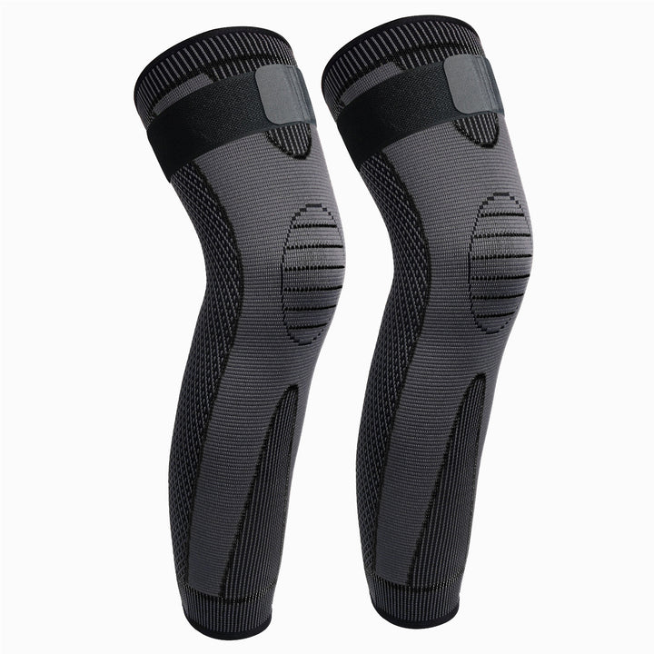 Knitted Strap Compression Exercise Extended Knee Protector for Men and Women Warm Knee Protector