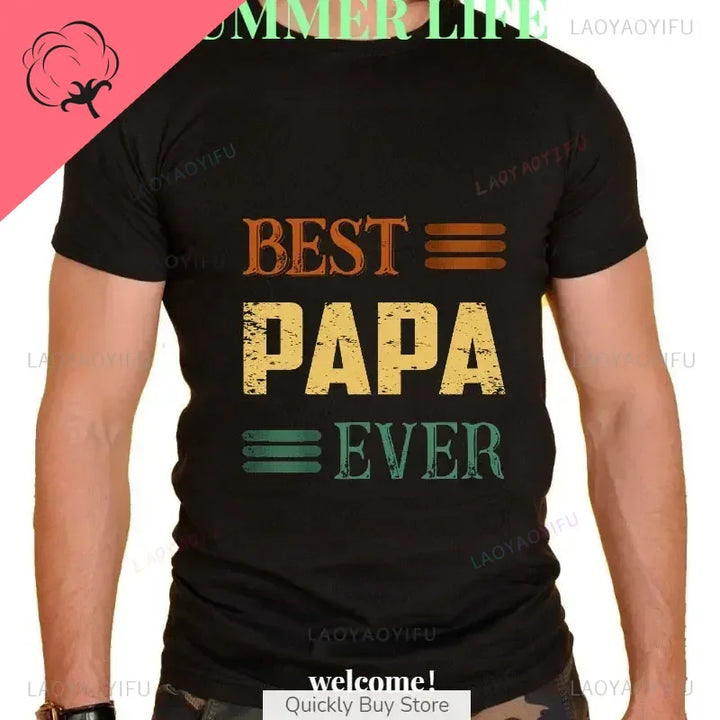 Novelty Awesome World´s Best Dad Daddy Father T Shirts Streetwear Short Sleeve Birthday Gifts Summer Style T-shirt Mens Clothing