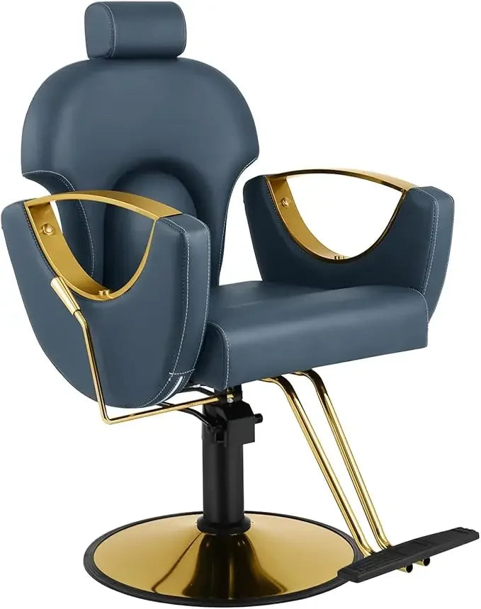 Barber Chair Salon Chair, Height Adjustable, Equipped with Professional Hydraulic PUM, Salon Barber Chair Barber Shop