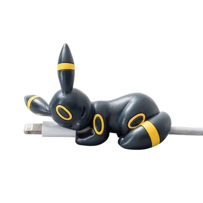 Pokemon Pikachu Data Cable Protective Sleeve Fashion Cartoons Figure Buckle Usb Charging Cable Thread Bite Protective Cover Toys