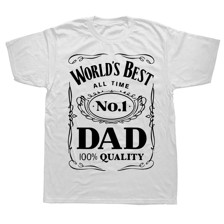 Novelty Awesome World´s Best Dad Daddy Father T Shirts Streetwear Short Sleeve Birthday Gifts Summer Style T-shirt Mens Clothing