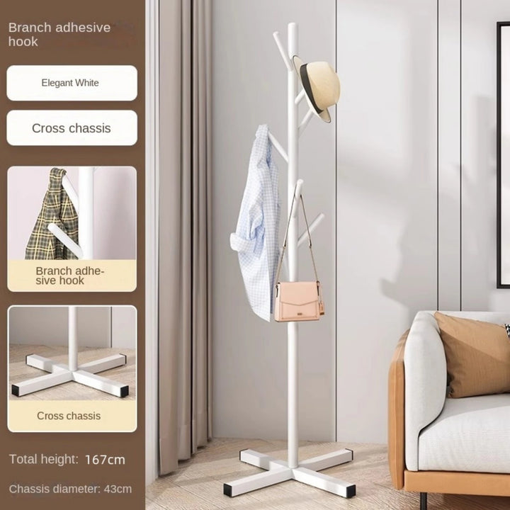 Marble Household Clothes Hanger Floor-standing Bedroom Simple Clothes Hanger Clothes Rack Popular Coat Rack Clothes Hanger Storage