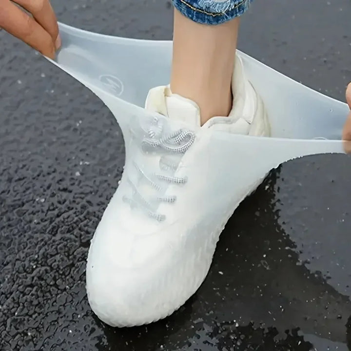 Silicone Waterproof Reusable Rain Shoe Covers