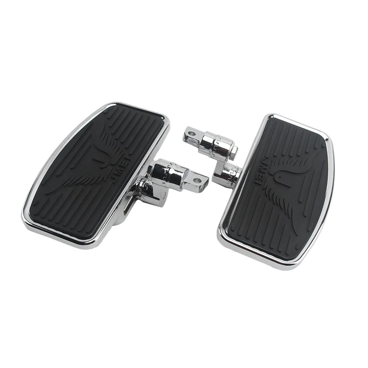 Motorcycle Adjustable Foot Pegs Footrest Wide Floorboard Footboards For Sportster 883 1200 Adjustable Floorboard