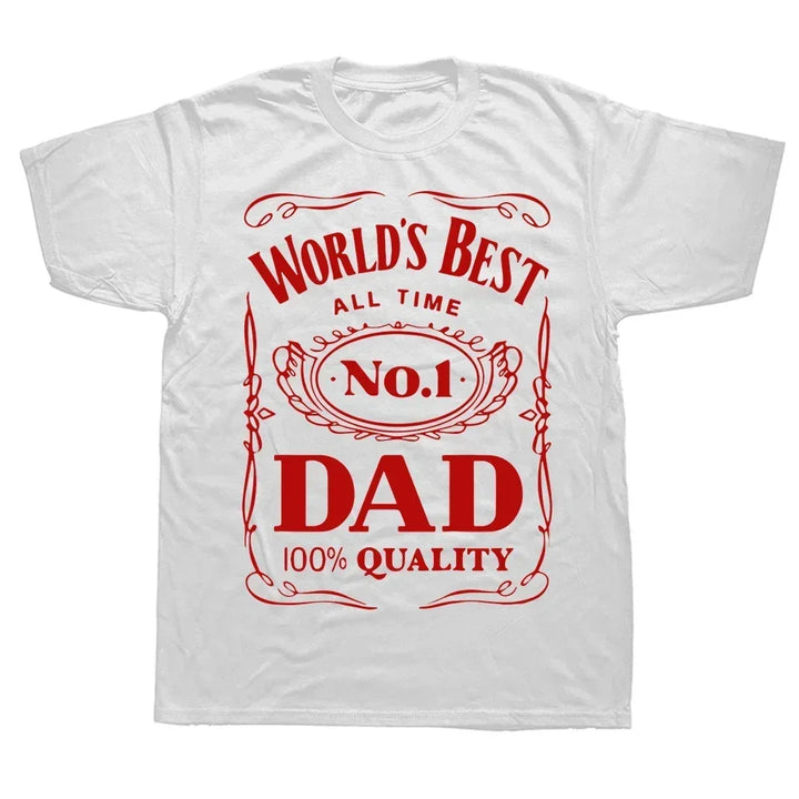 Novelty Awesome World´s Best Dad Daddy Father T Shirts Streetwear Short Sleeve Birthday Gifts Summer Style T-shirt Mens Clothing