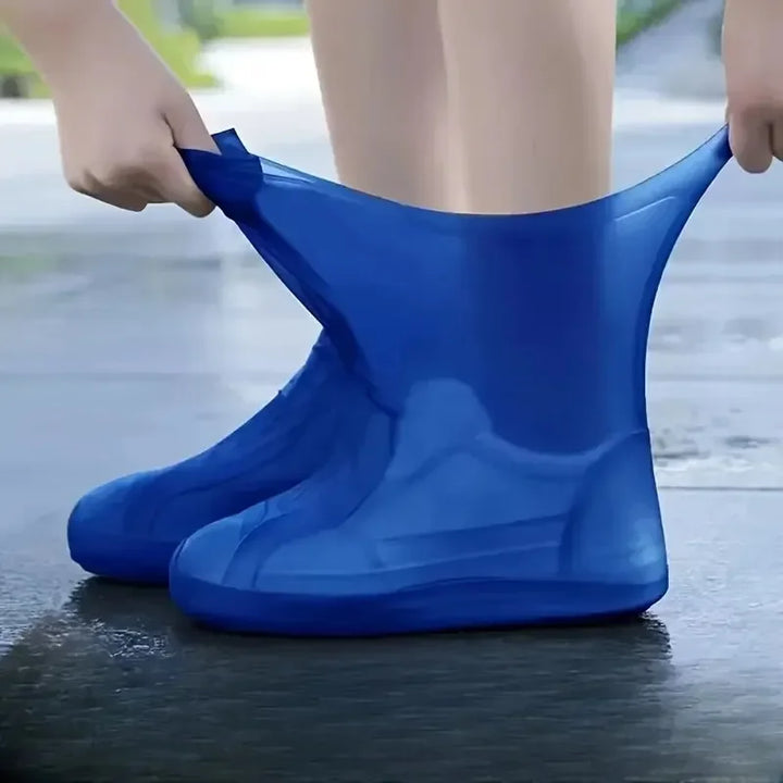 Silicone Waterproof Reusable Rain Shoe Covers