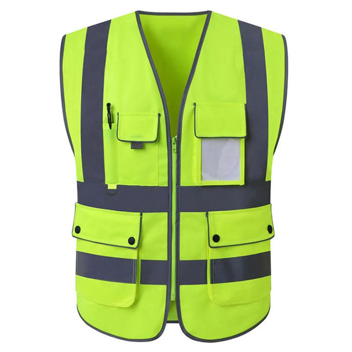 Size S-4XL High Visibility Road Working Reflective Vest Outdoor Motorcycle Cycling Safety Waistcoat Clothing Reflective Jacket