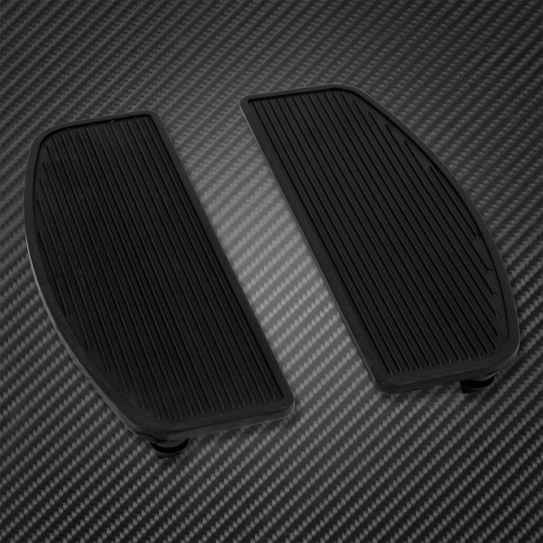 Motorcycle Rider Driver Floorboards Foot Boards Inserts Footpeg Pedal For Harley Touring Road King Electra Glide Softail Fat Boy