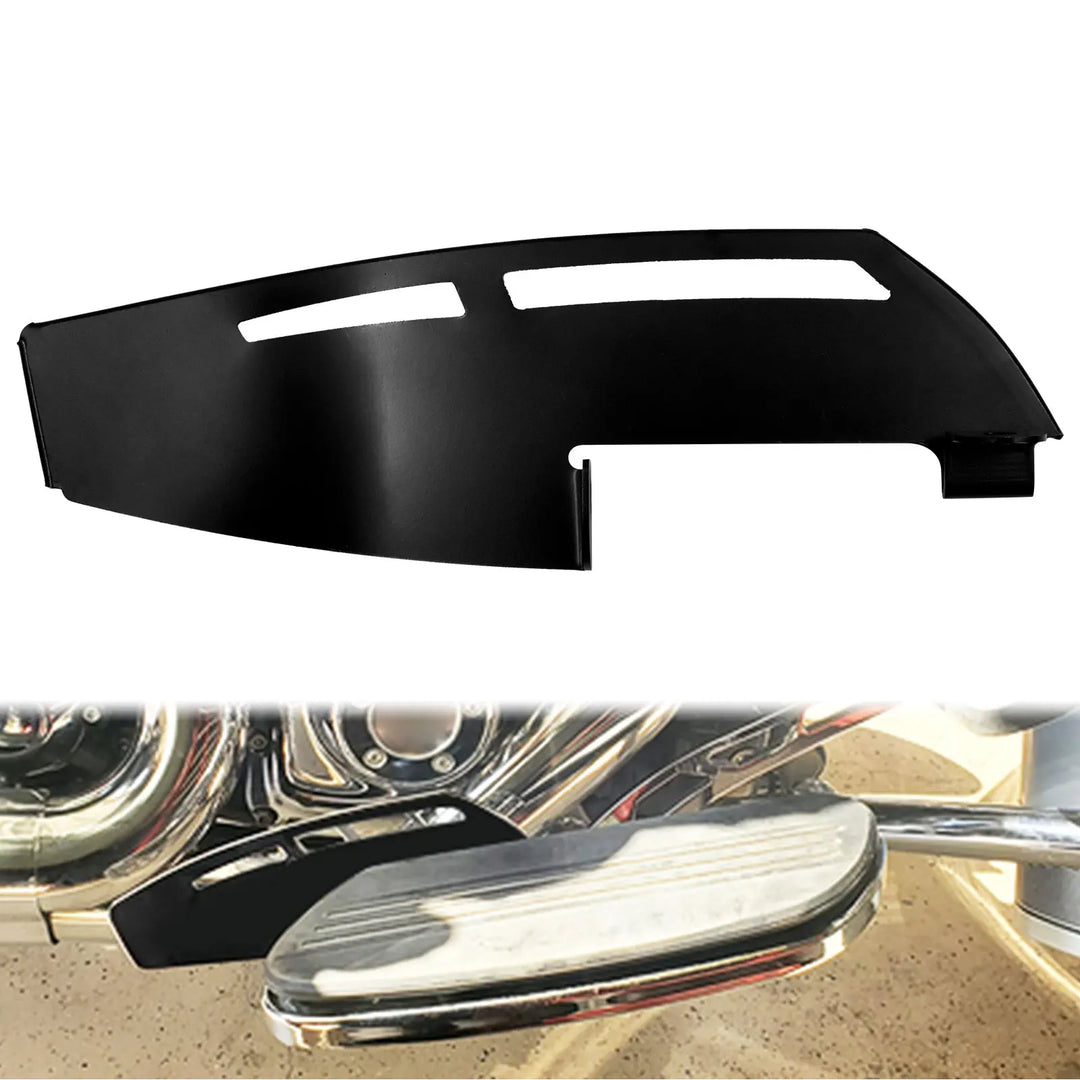 Motorcycle Driver Floorboard Rider Footboard Heel Guard For Harley Softail FL FLD Touring Road King Street Electra Glide Ultra