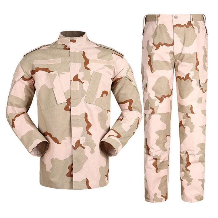 Tactical Combat Suit Russian Camouflage Suit U.S Training Clothing Uniform Wear-resistant Cargo Jacket and Trouser