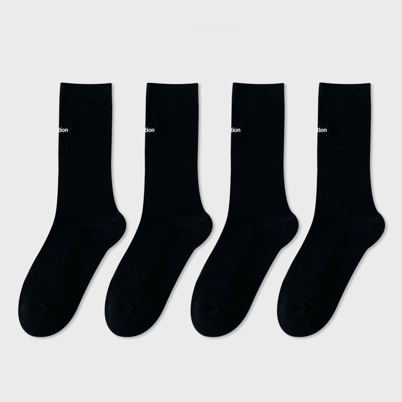 Woman’s Mid Tube Cotton Socks