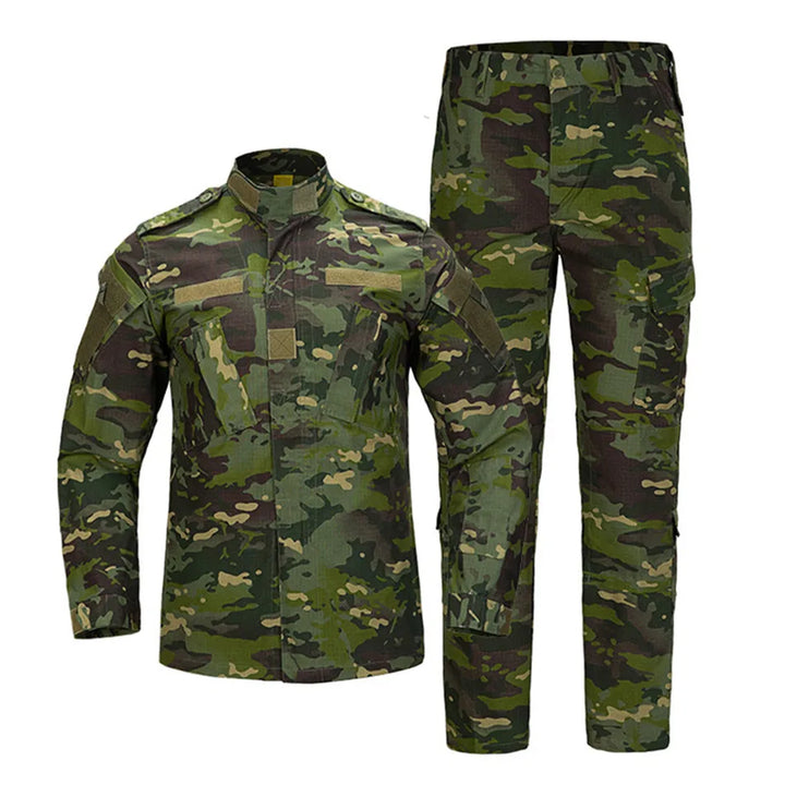 Tactical Combat Suit Russian Camouflage Suit U.S Training Clothing Uniform Wear-resistant Cargo Jacket and Trouser