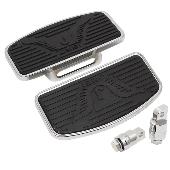 Motorcycle Front Rear Driver Passenger Footrest Footpeg Floorboard Footboards For Harley Sportster Iron XL883 1200 Dyna