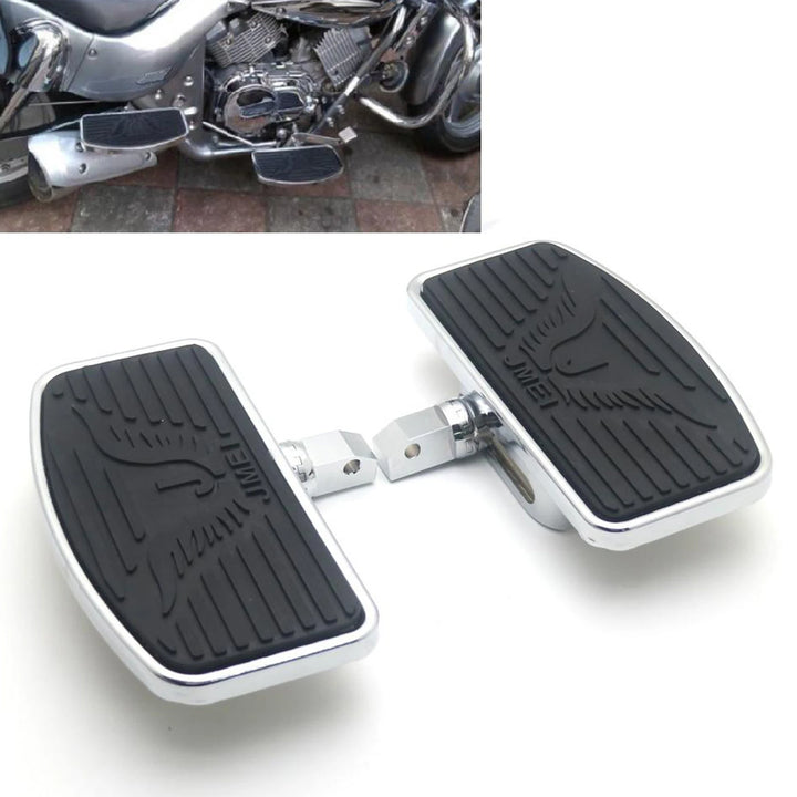 Motorcycle Passenger Floorboards, Floor Boards Foot Pegs Mount Bracket Fit for Honda VTX1300 VTX1800 VT750