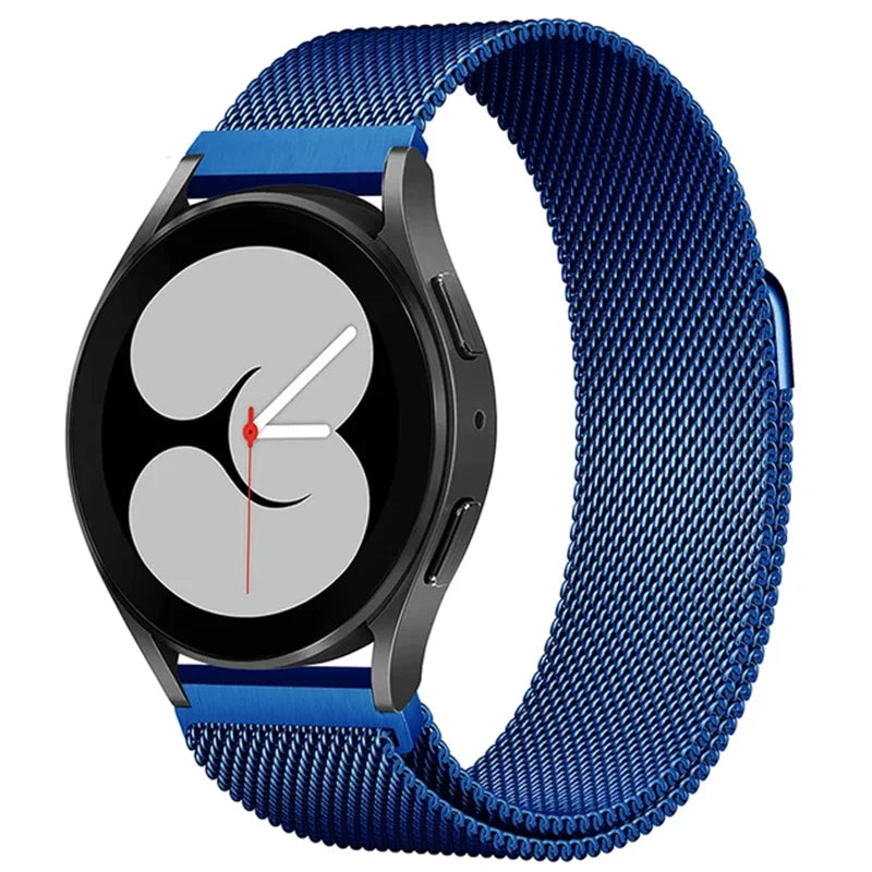 22mm 20mm Milanese Loop Strap For Samsung Galaxy Watch Band 6 5 4 44mm 40mm 6 Classic Bracelet Amazfit Huawei Gt Watchbands