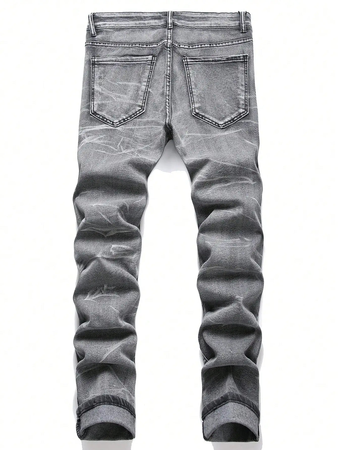 Men‘s Slim Fit Stretchy Denim Streetwear Jeans