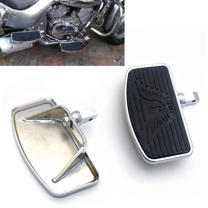 Motorcycle Passenger Floorboards, Floor Boards Foot Pegs Mount Bracket Fit for Honda VTX1300 VTX1800 VT750