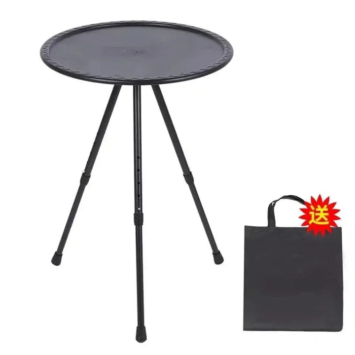 Outdoor Small round Table Camping Leisure Ultra Lightweight Portable Picnic Garden Table, Coffee Table, Tea Table, Dining Table