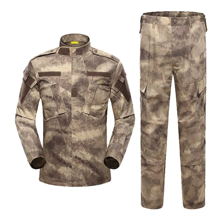 Tactical Combat Suit Russian Camouflage Suit U.S Training Clothing Uniform Wear-resistant Cargo Jacket and Trouser