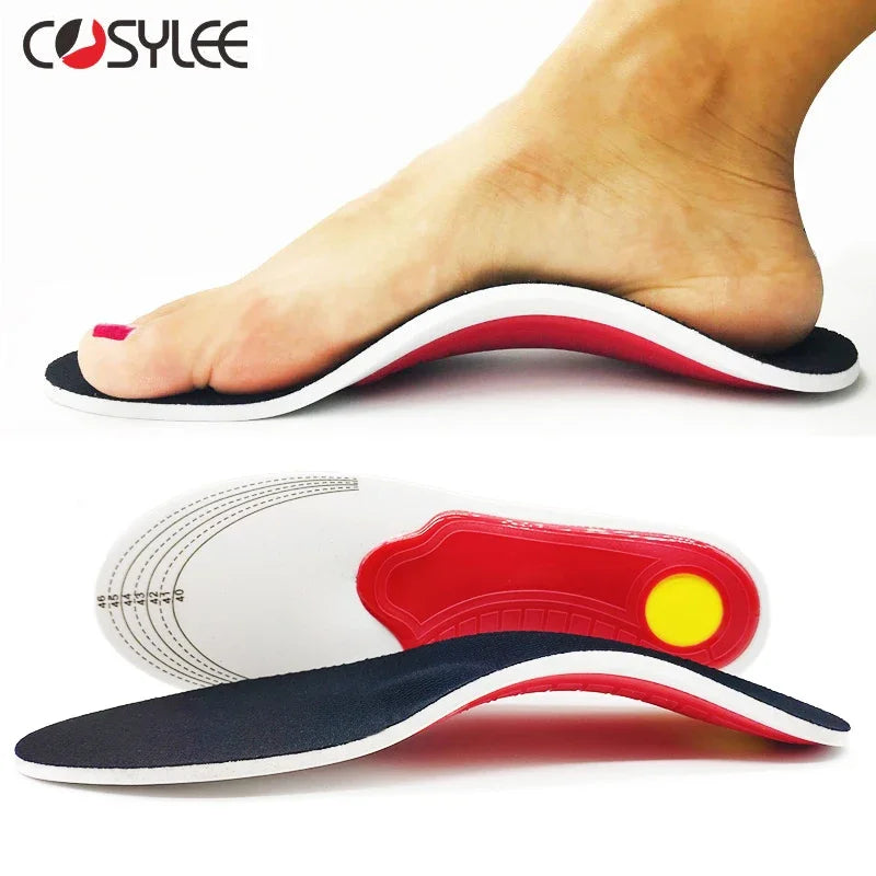 Orthotic Insole Arch Support Flatfoot Orthopedic Insoles For Feet Ease Pressure Of Air Movement Damping Cushion Padding Insole