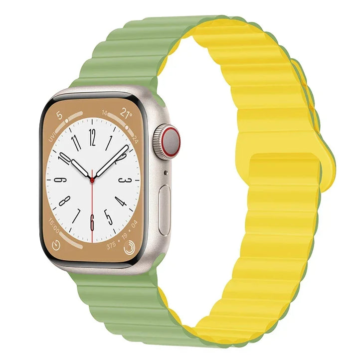 Strap For Apple Watch Band 49mm 45mm 41mm 44mm 40 42 38mm Silicone Bracelet Magnetic Wristband For Iwatch Series 10 9 8 Uitra 7