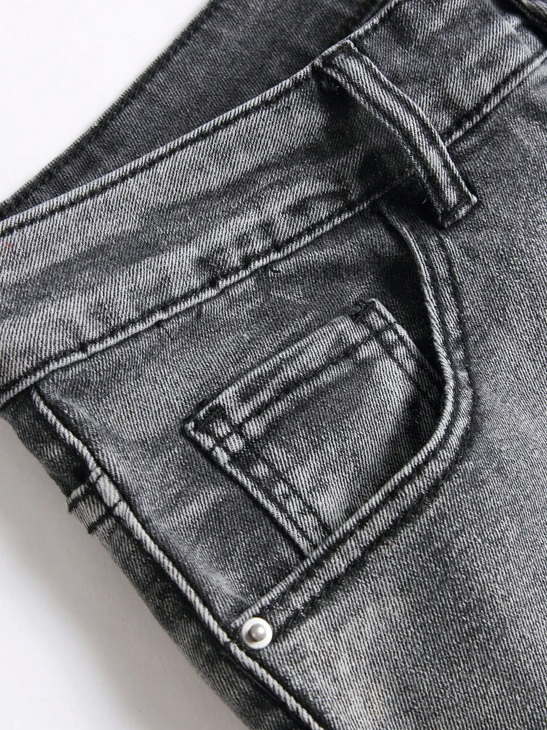 Men‘s Slim Fit Stretchy Denim Streetwear Jeans